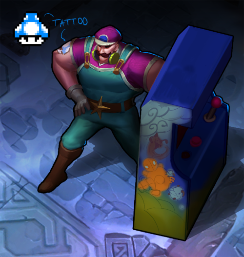 skin dailies: arcade braum