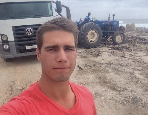 southafricangayboy:    so during the week they work on a farm near Cape Town…during the weekend they do fashion shoots for the likes of the Mercedes-Benz Fashion Week…gotta love South Africa :) 