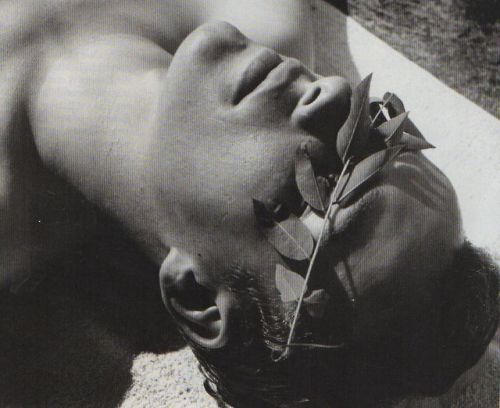 nihil1666:A young man with laurel over his eyes, Athens, circa 1936