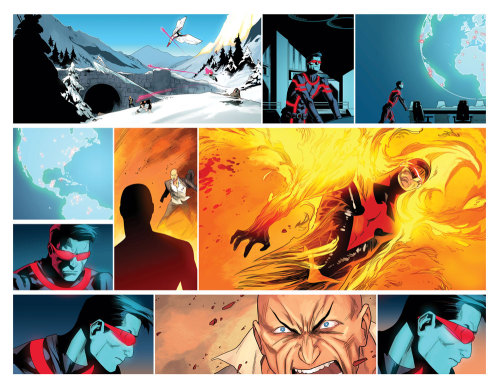 brianmichaelbendis: Preview: Uncanny X-Men 23The Last Will &amp; Testament of Charles XavierBend