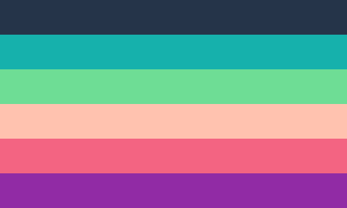 genderfluid woman flags for @bbtheory!!!First flag is based on the most common genderfluid flag, the