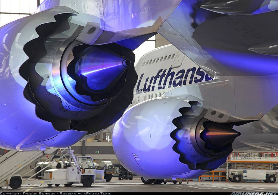 beccatheaviatrix:  Lufthansa 747-8i Credit: Fyodor Borisov 