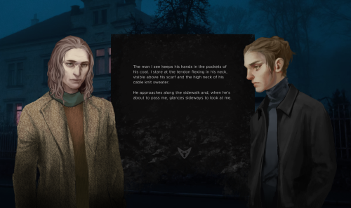 athenaiskarthagonensis:skyeventide:WHO MADE A VAMPIRE VISUAL NOVEL, it’s me, I did it. together with