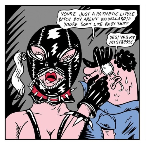 Yup, soft like baby shit. #peepercreeper #bdsm #pervert #weirdoart #lowbrowart #horror #horrorcomics