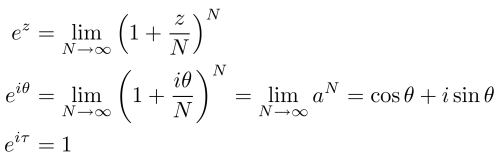 hyrodium:Sorry for being late.I made two ways of graphical explanation of Euler’s formula.This