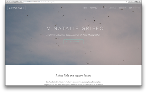 Today I am very excited to announce the launch of a brand new website and blog for Natalie Mari