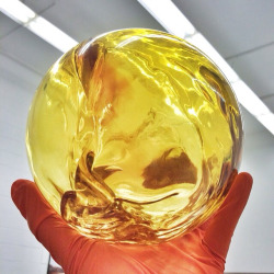 hxrdcre:  majestic-stoners:  gurpycorp:  big ass ball of hash oil   My jaw just dropped  Omg 