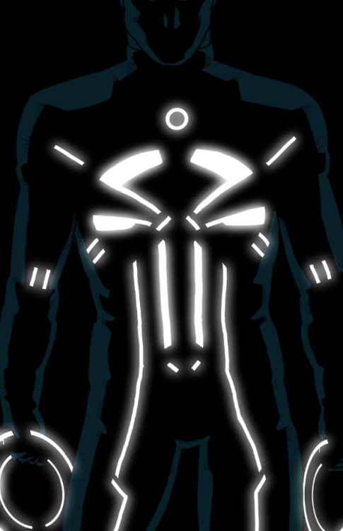 despondentparamour:Tron + Marvel by Kristopher Anka
