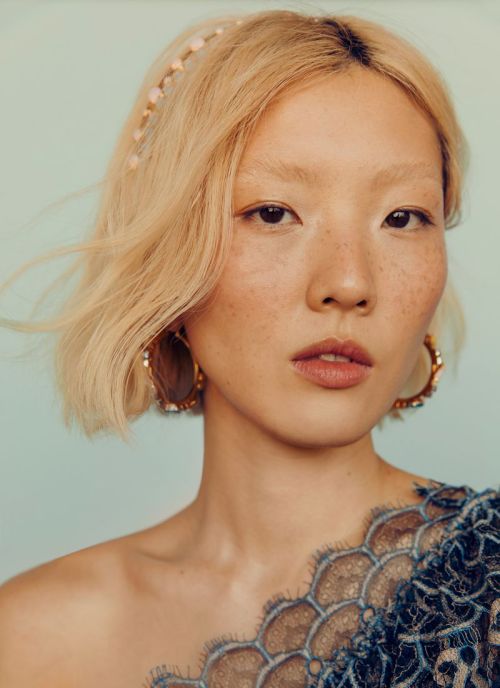 modelsof-color:Haejin Lee by David Urbanke for Elle Vietnam Magazine, February 2021