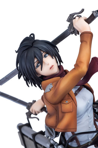 Union Creative released more previews of the two upcoming versions of their Hdge Technical No. 5 Mikasa figure!Release Date: November 30th, 2015Retail Price: 15,660 Yen (Survey Corps Version); 12,520 Yen (Trainee Version)The designs were based on SnK