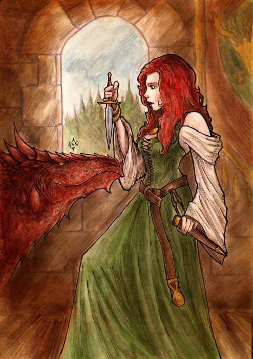 “Where is your prince now?” said the dragon…