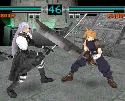 karnalesbian:karnalesbian:vgjunk:Ehrgeiz, PS1.who wants to come to my house after school and do this