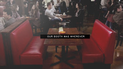 mysweetcupoftea:  Would the five of us always live within a few minutes of that booth? No… But here’s what I discovered: Our booth was wherever the five of us were together. 