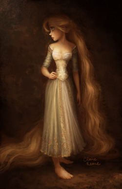 claireonacloud:  Rapunzel concept design for the movie, Tangled. *******************************************************************************************On a different note… check out my new picture book Once Upon A Cloud, available everywhere!