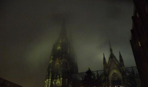 medievalart:  Minas Morgul a.k.a. Kölner Dom.  Cologne, November 2017