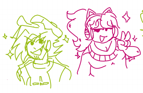 Haven't Uploaded In A Lil Bit- Have A Funny Doodles I Had For My Fake Fnf Mod Characters.