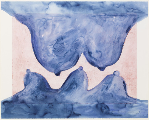 nobrashfestivity:Louise Bourgeois, Blue is the Color of Your Eyesmore