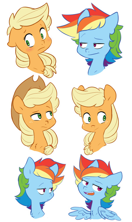 XXX texasuberalles:  doodlemark: AppleDash doodles photo