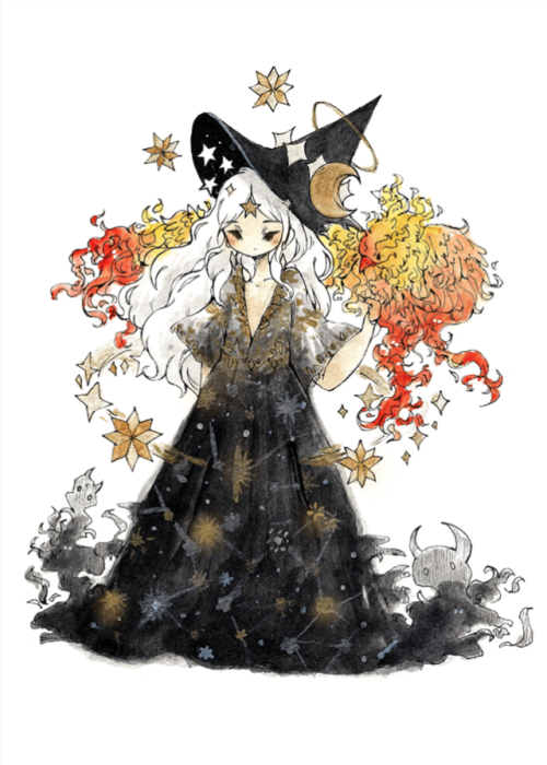 snootyfoxfashion: Inktober Witch Prints by Birduyen x / xx / xx / xx / xx / x