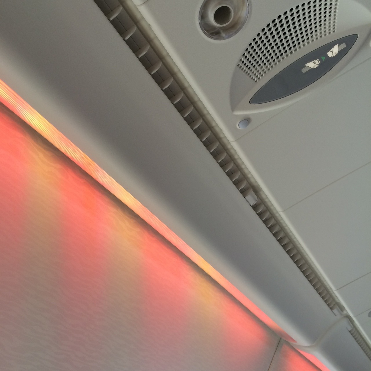 indrown:  The lights on my flight were nice 