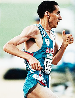 Algeria 1500m Olympic Champions → Noureddine Morceli (Atlanta 1996)- Taoufik Makhloufi (London 2012)