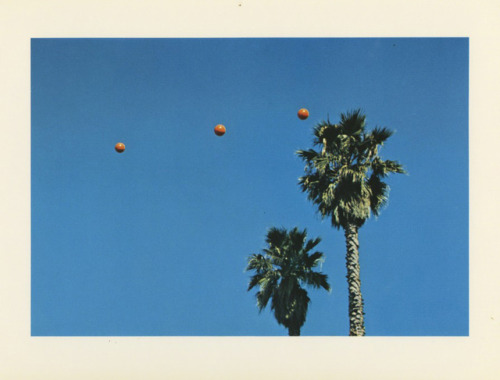 John Baldessari (American, b.1931) - Throwing Three Balls in the Air to Get a Straight Line (best of