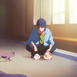 baejuu:  makoharu + cats       