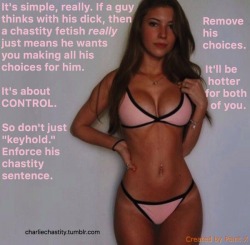 It’s simple, really. If a guy thinks with