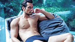 tl-hoechlin:  In Bed With David Gandy for