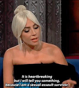 ladyxgaga: Lady Gaga stopped by The Late Show with Stephen Colbert to discuss all