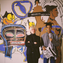 twixnmix:  Andy Warhol and   Jean-Michel