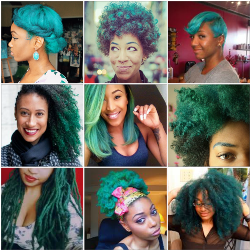 hshaheed:  youngblackandvegan:  faith-food-fashion:  because we needed one too ~ **i take no credit for the pics. i just felt like somebody needed to praise these beautiful bright natural hair persons**   black women are so beautiful and creative glory