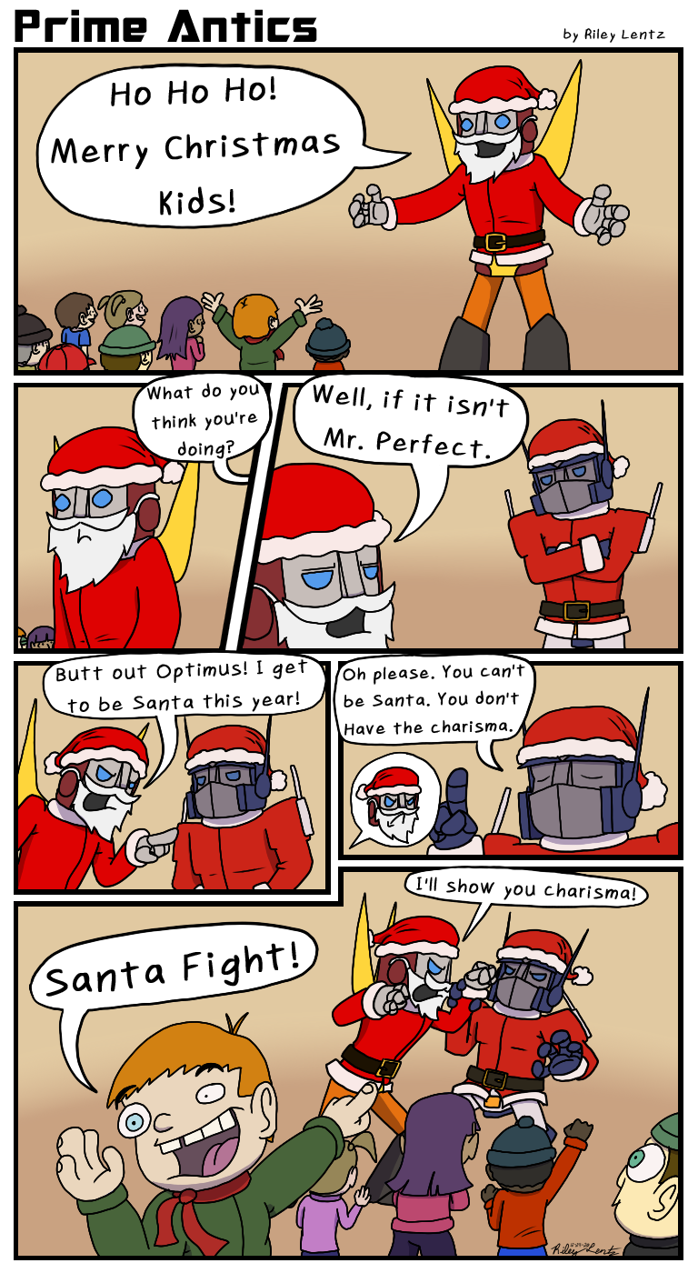NumbNuts — Prime Antics - Santa Fight