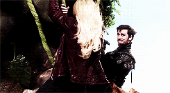 emmakillian:   captain swan in every season →  season 2 Come, everything we need is right in front o