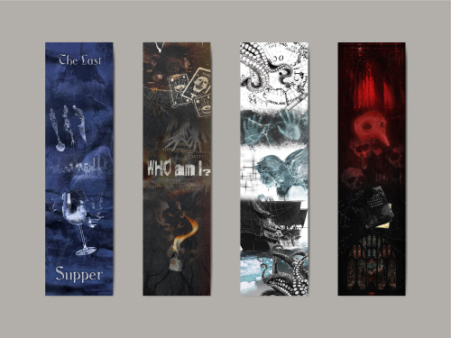 How Those Bookmarks For The 4 QQGK Arcs Look Together