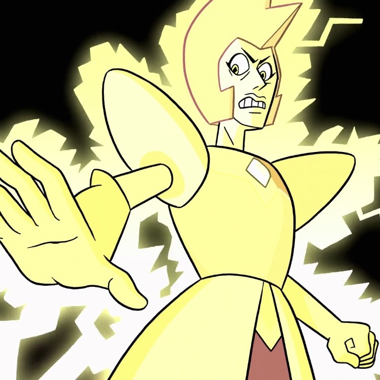 bismuth:  how different boarders draw yellow diamond (in order: rebecca sugar, colin