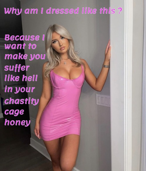 It's Working Perfectly. I Can Feel My Clitty Trying To Get Hard But Being Blocked By The Metal Of My