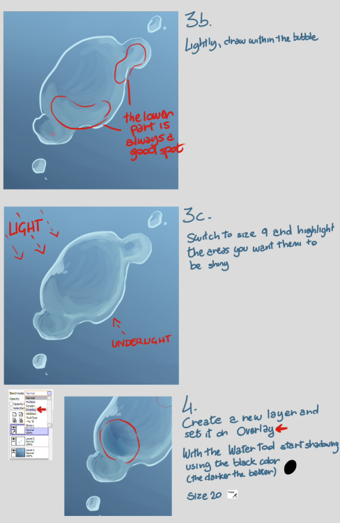 natsubuta: How to: draw an underwater bubbleI don’t know why I hadn’t posted this sooner