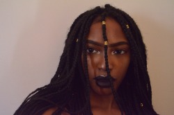 aliyahleshae:  BLACK is more than just a color. It’s appreciating your precious skin, your heritage, and knowing that you are the greatest creation that the world has begotten..   happy BLACKOUT day tumblr. -Li