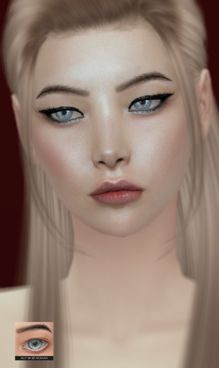 TS4 eyebrows 51 Norah HQ24 colors;teen +;custom thumbnail.