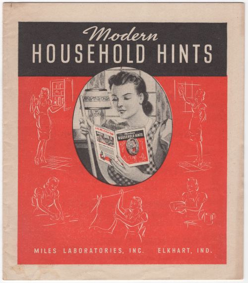 Alka-Seltzer’s“Modern Household Hints”14-page promotional bookletPublished c.1930s (undated)This two