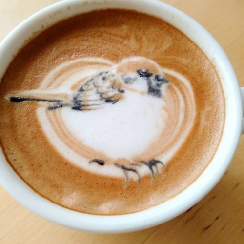 nae-design:Stunning froth masterpieces by latte artist Ku-san