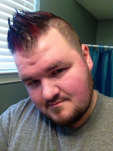 bigc-kc52:  Decided to put some color in my hair today 