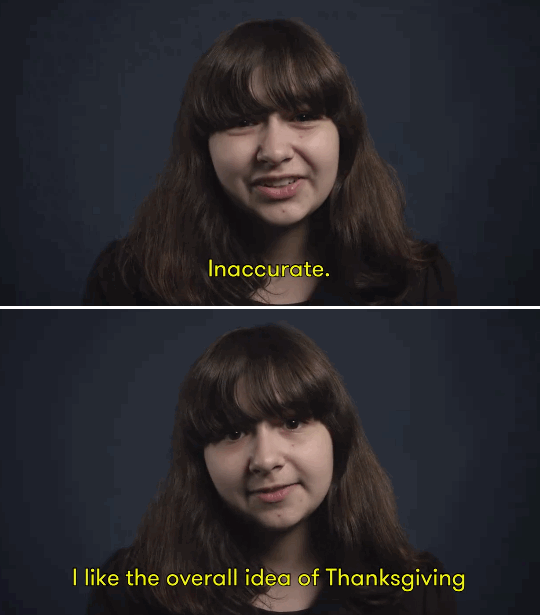 blackness-by-your-side:  Native Americans react on the word “Thanksgiving” 