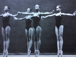 rainbowmedleyarts:Dance Theatre Of Harlem  On point Photographer: unknown