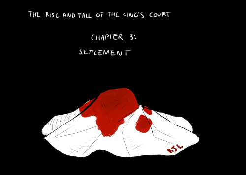 Chapter 3 of Rise and Fall of the King’s Court, hot off the presses! It’s a collaborative project by