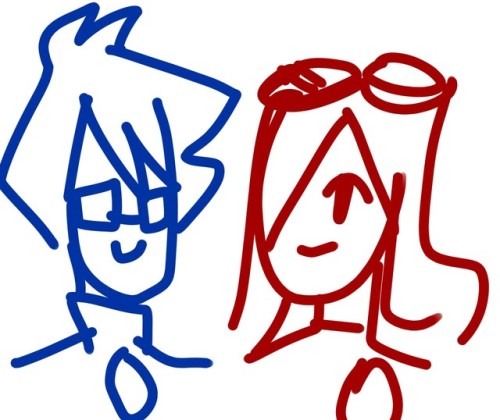 herecave:Jeanne mini doodle today