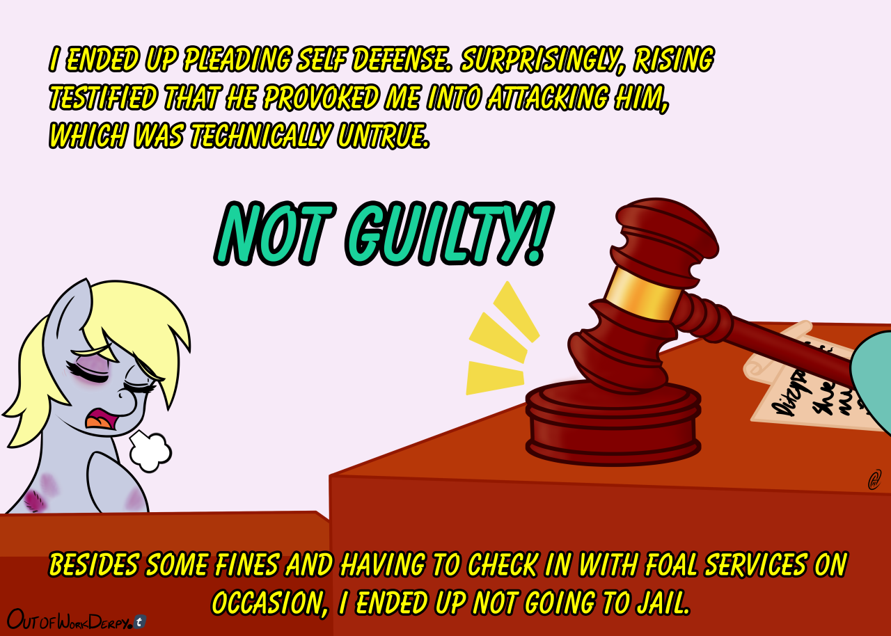 outofworkderpy:  Derpy: Despite everything, I really feel sorry for what happened