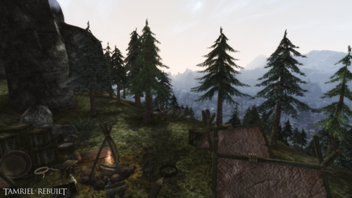 Velothi Mountains, the very edge of Morrowind. (Preview)Join now and help us build the Mainland Morr