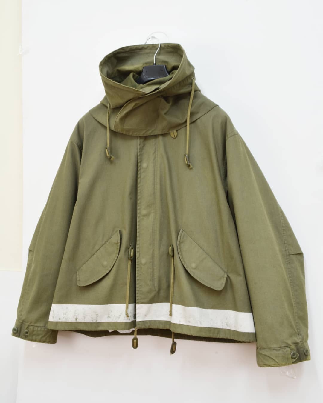 安価 HELMUT 44 Coat Mods Parachute Nylon LANG - ミリタリージャケット